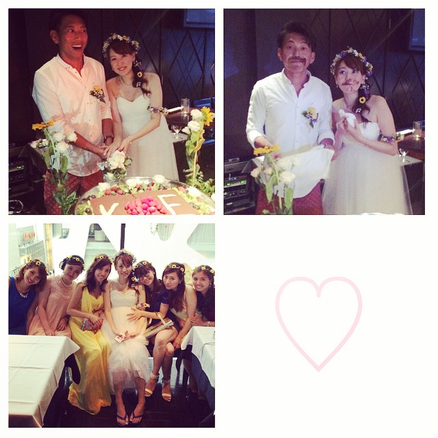 佐藤優里亜 可愛い夫婦 Wedding Dress は新婦江美の手作り Party Moe Zine 佐藤優里亜 可愛い夫婦 Wedding Dress は新婦江美の手作り Party Moe Zine