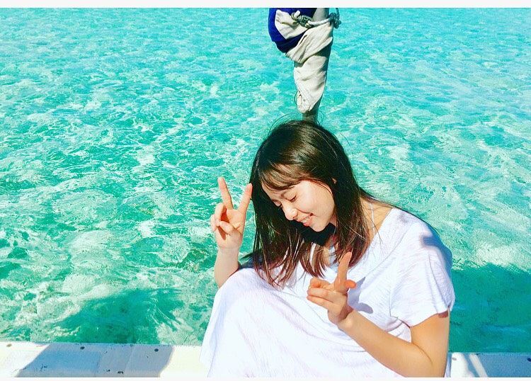 齋藤飛鳥 飛鳥さんwピーースーーー 潮騒 幻の島 Wピース 太陽がまぶしい あしゅもまぶしい 齋藤飛鳥 Moe Zine