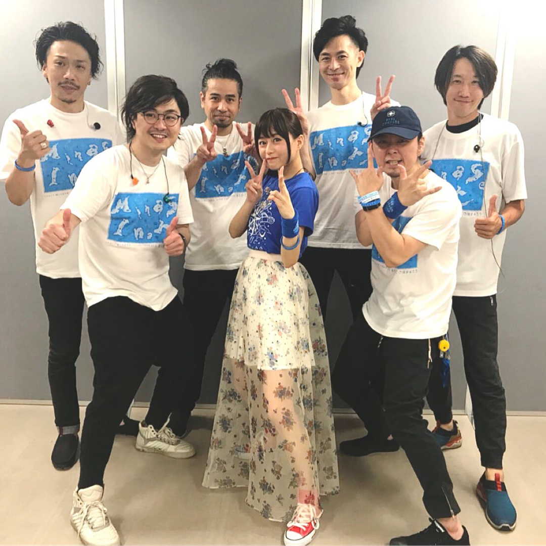 水瀬いのり Blue Compass 幕張 ツアーラスト公演おわりました ありがとっ はじめてのツアー はじめての会場 たくさんたくさん刺激を受けました も Moe Zine