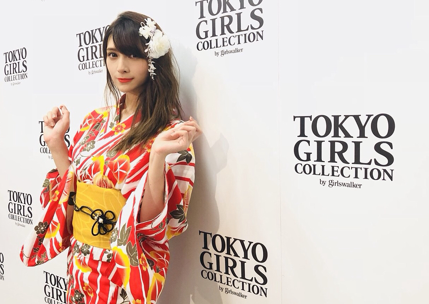 アンジェラ芽衣 Tgc富山 フィナーレ迎えました 一着目は浴衣ファッションショー 実はこの浴衣 なんとイオンで販売されてるものなの デザインもすごく可愛くて 自分も買 Moe Zine