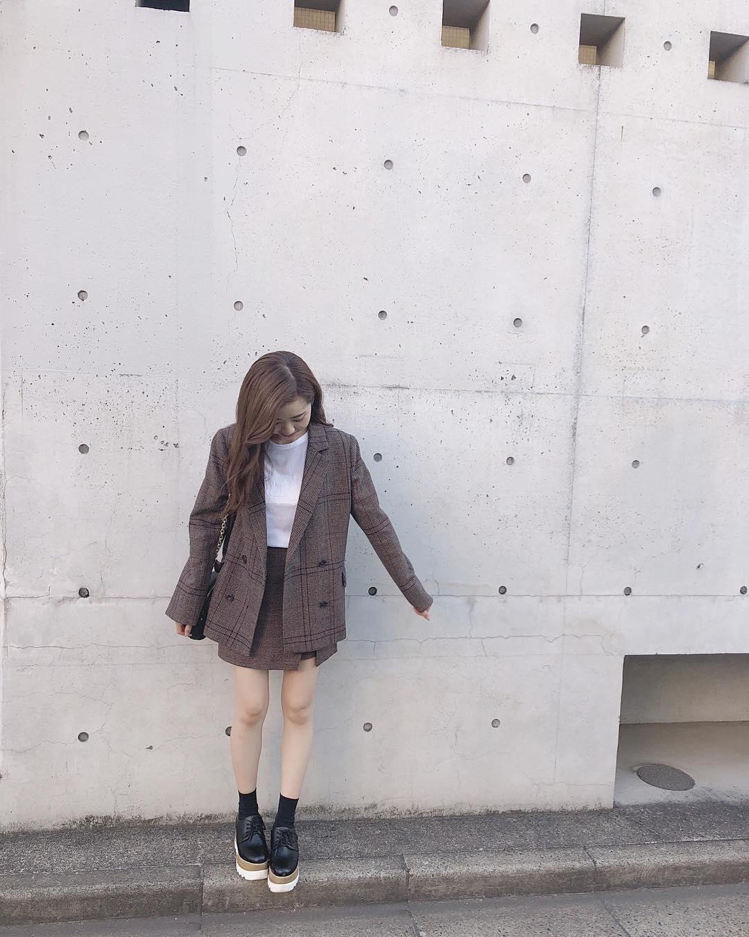 濵松里緒菜 秋 秋 秋コーデ おしゃれ かわいい 秋服 秋ファッション コーデ 渋谷 表参道 原宿 Fashion Coord Moe Zine