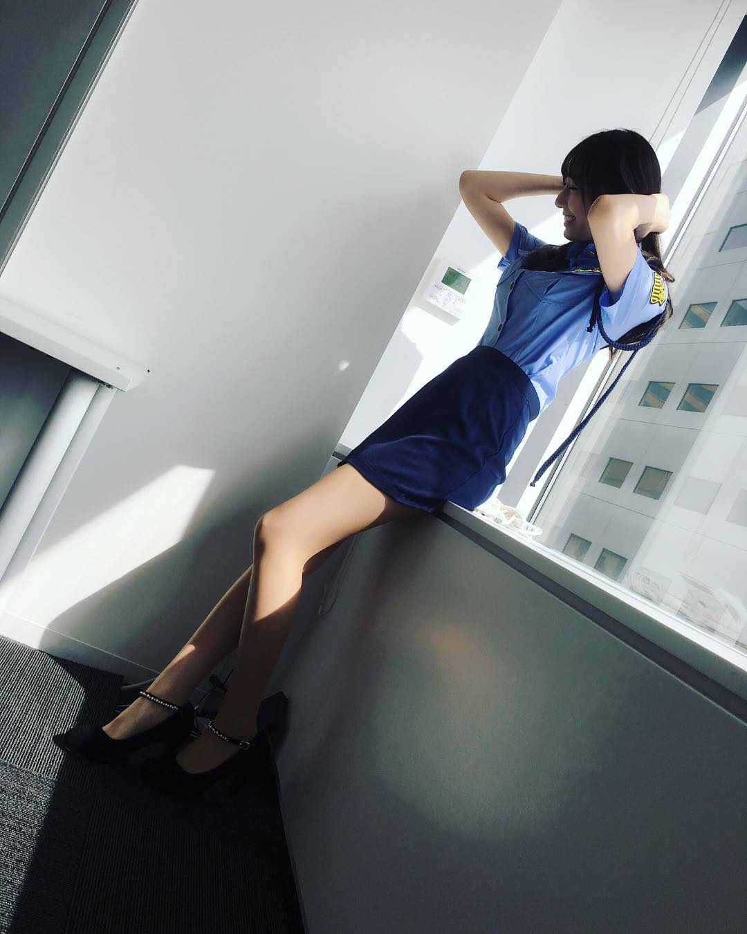 松井咲子 アニメ Snsポリス Gyao で先行配信中 写真まだあるのです Snsポリス ポリス Moe Zine