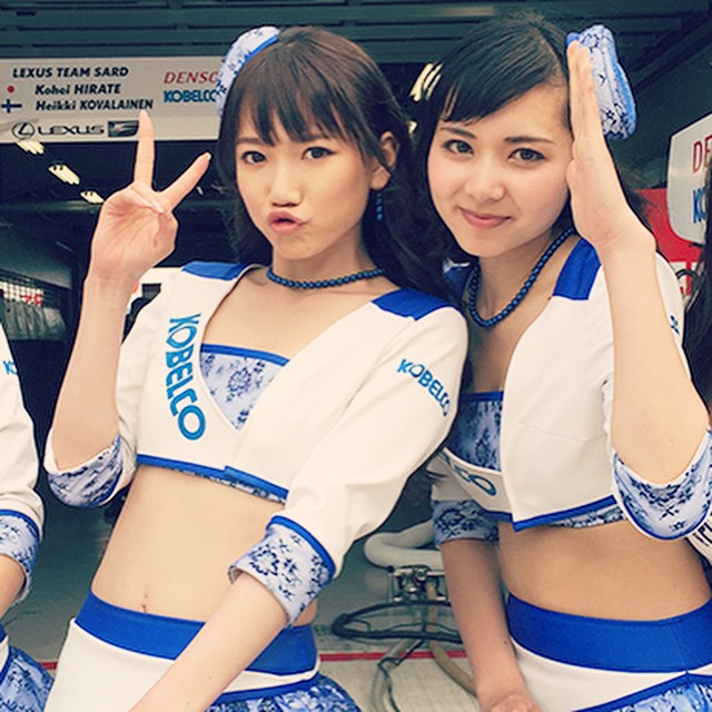 森園れん タイ行きタイ 笑 Super Gt Rd 3 れんとずんちゃんは東京でお留守番です Supergt レースクイーン Kobelco Kobel Moe Zine