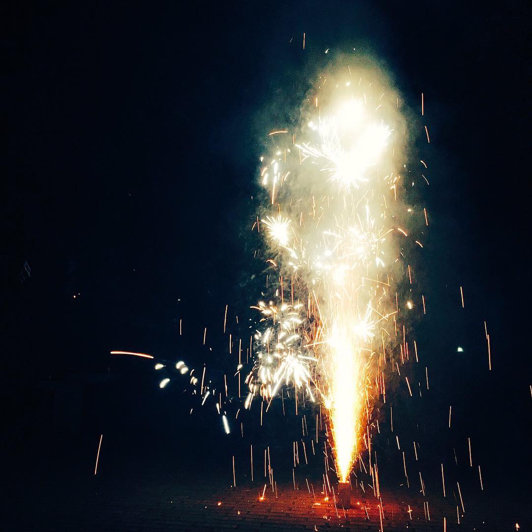 森園れん 夏だぁー fireworks 花火 summer... Moe Zine