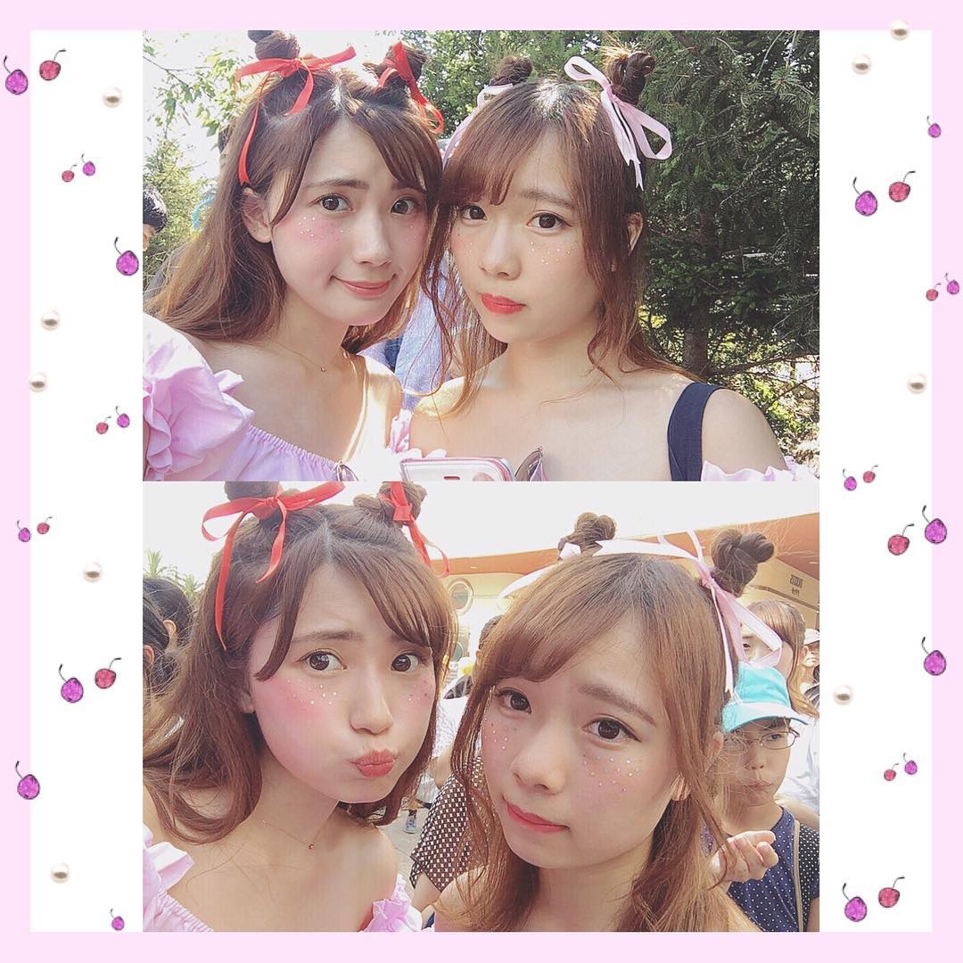 伊藤奈月 こういうときにしかできないやーつ ツインだんご と りぼん つのヘアー ツインだんご ふたご 双子 あかとぴんく Usj ユニバ Moe Zine 伊藤奈月 こういうときにしかできないやーつ ツインだんご と りぼん つのヘアー ツインだんご ふたご 双子 あかとぴんく Usj ユニバ Moe Zine
