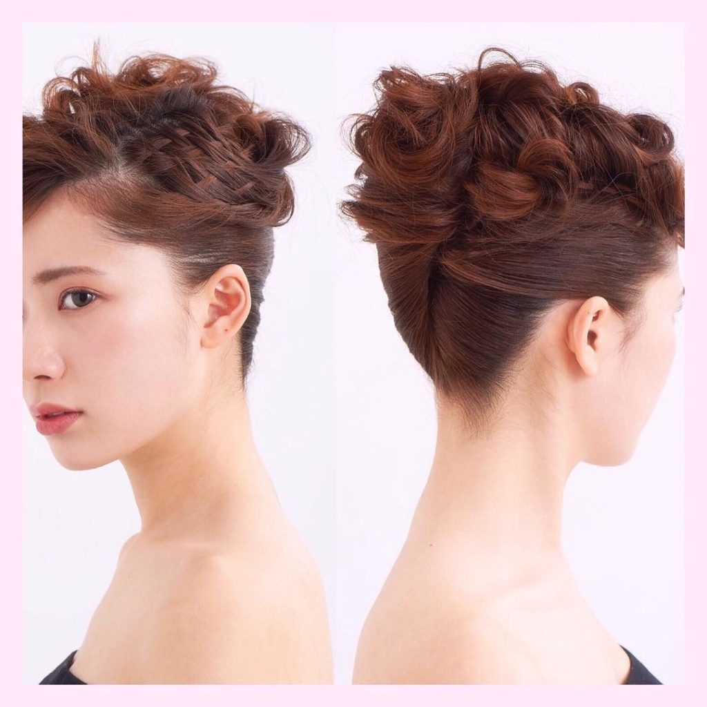 夜会巻き Moe Zine