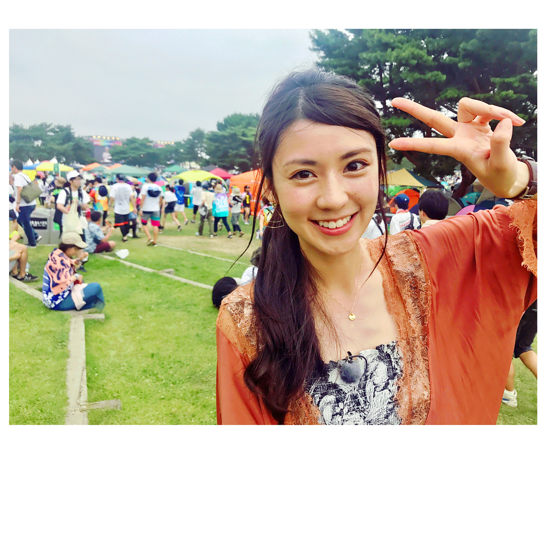 渡辺早織 【ZIP!】boomersでは… ROCK IN JAPANの女子ファッションを調査 今年のトレンド、私も勉強になりました 色々