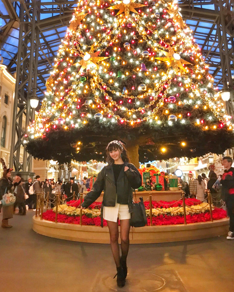 伊藤奈月 みんな クリスマスツリー 夜派 昼派 ディズニー ディズニーランド 東京ディズニーランド Disneyland Disney Moe Zine