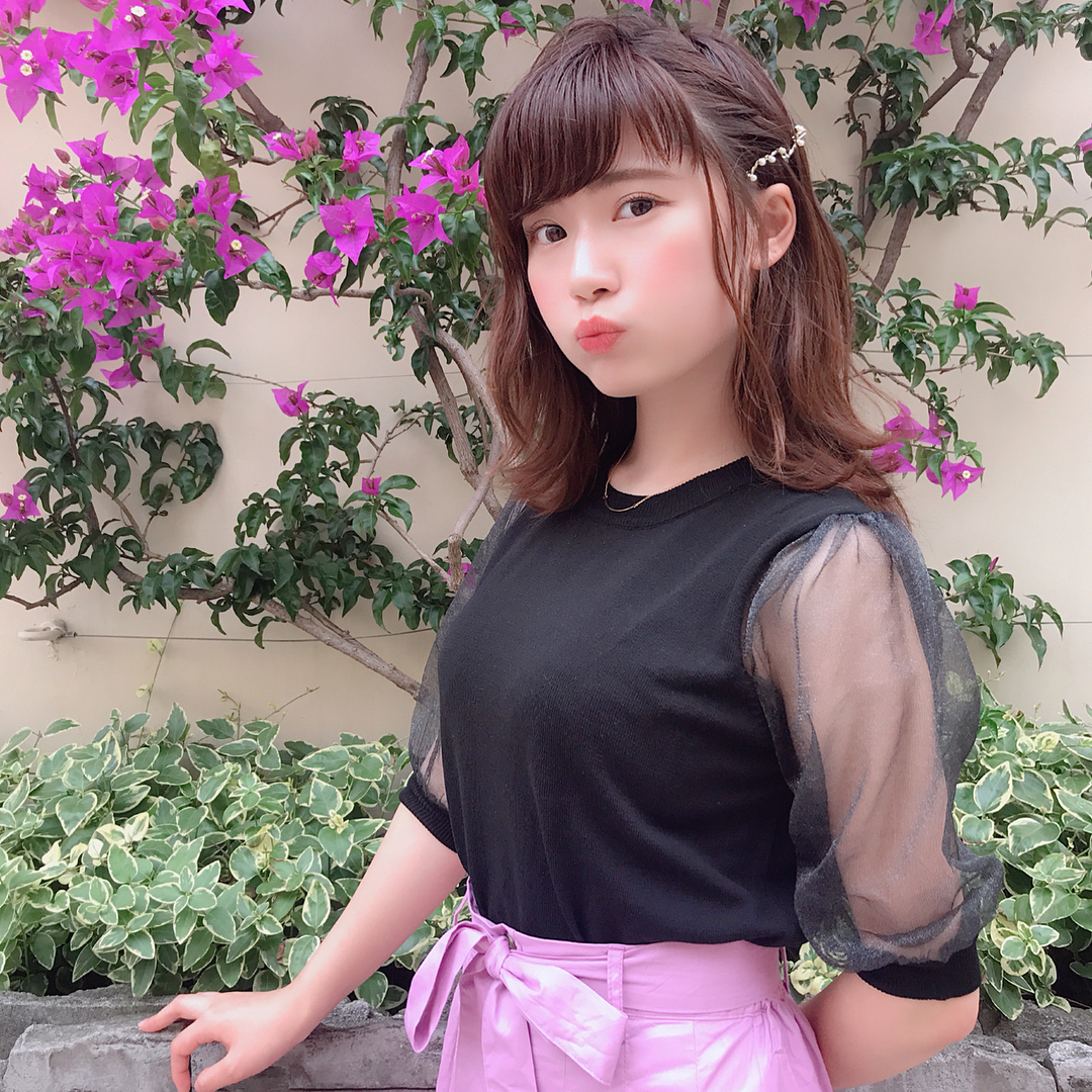 伊藤奈月 シースルー感 Today シースルー 透け感 Fashion Code Hair Make ファッション コーデ 夏 Moe Zine