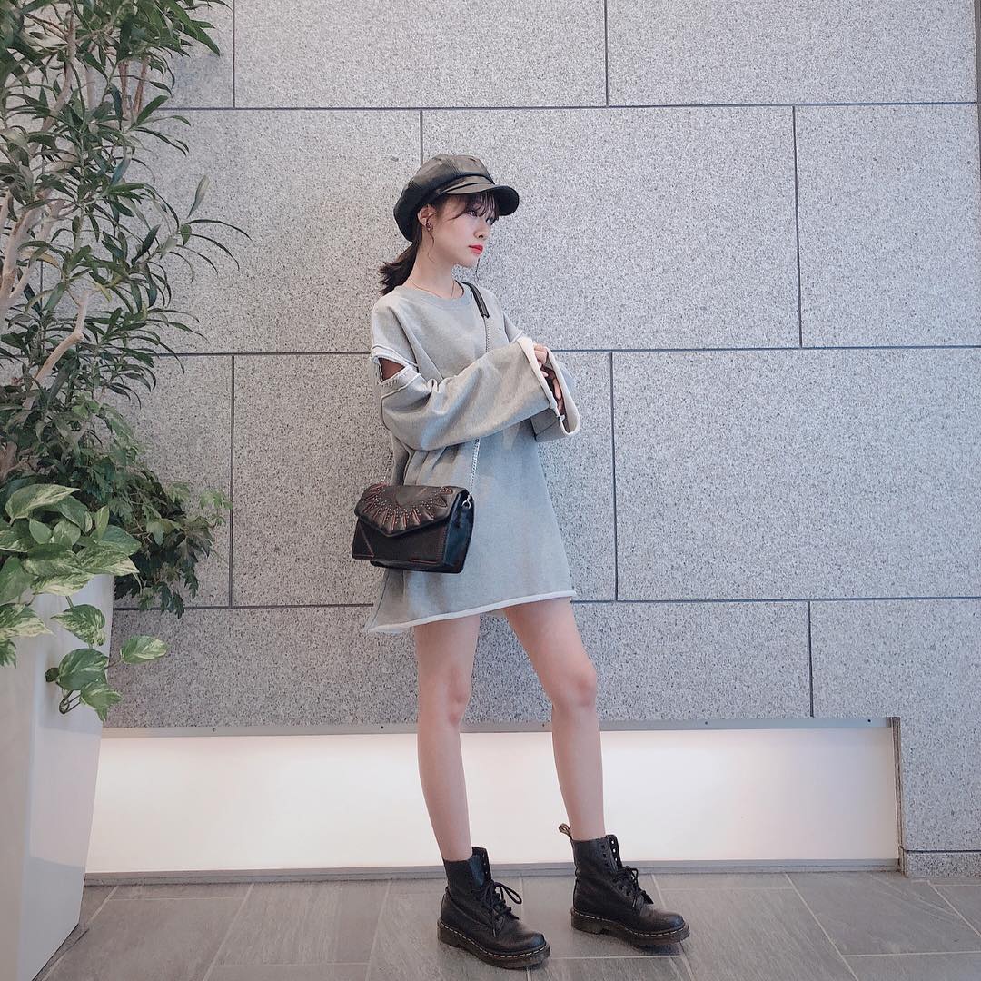 前田希美 今日の私服 N With Official ワンピースで 3 990 となります ブラックとグレーの2色展開です グレーは今売り切れですが ブラッ Moe Zine