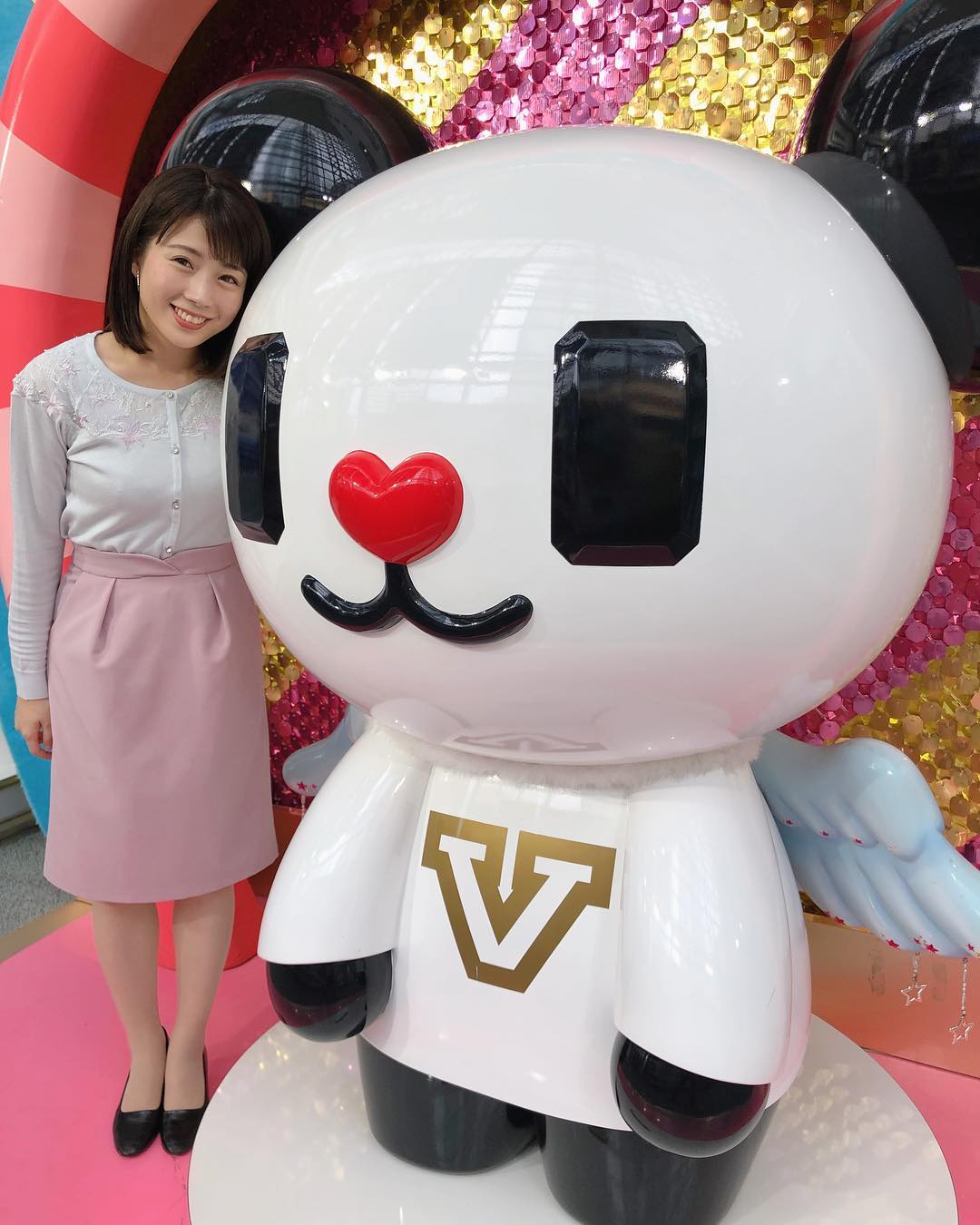 田中萌 けさは 祝日ということもあってか 六本木けやき坂スタジオでのアベモニ生放送に 遊びにきてくださった方が多かったです 嬉しい ちょっぴり緊張笑 朝早くからあ Moe Zine