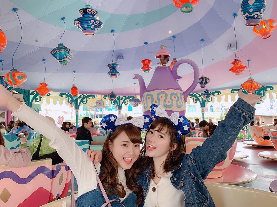 伊藤奈月 Coffee Cup アリスのティーパーティー Disney Disneyland ディズニーランド ディズニー 東京ディズ Moe Zine