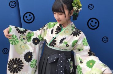 オープニング衣装で着た緑色の袴がとても可愛かったよぉ‪‪︎‬
袴で踊るの初めてで不思議だった！
 #指原莉乃卒コン 
#緑色
#袴...