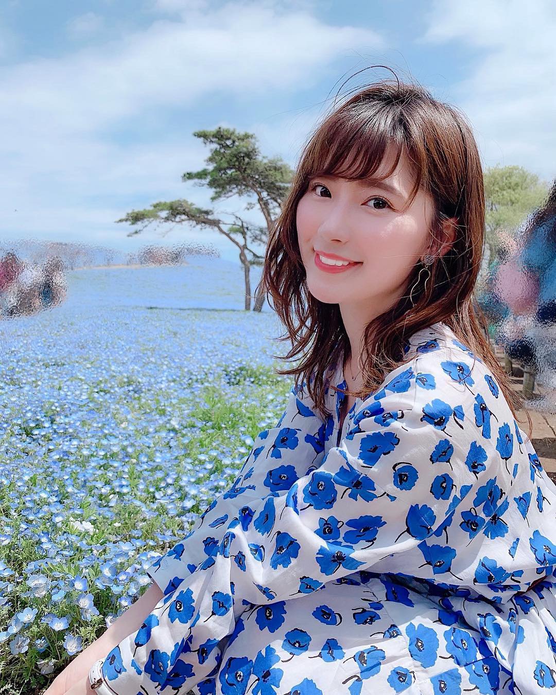 伊藤奈月 ゴールデンウィークは 今年もネモフィラ ブルーが 本当に綺麗 国営ひたち海浜公園の ネモフィラの丘は 2年ぶり 去年は 東 Moe Zine