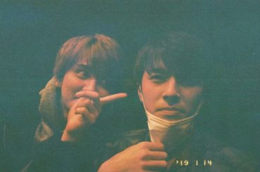 初号試写鑑賞後の御二人。
ちょっと分かりにくいけど、、
中尾さんポロポロ泣いてたの
それを見て瀬戸さんは嬉しそうだったの
#チア男子...