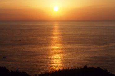 #日の出 を見れました。...