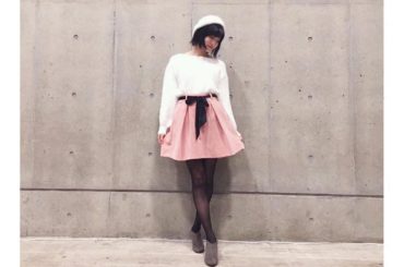 今日の私服
tops:#dazzlin 
skirt:#heather 
béret#wego 
今までのめぐとは違った甘々な感じにしてみたよピンクとか滅多に着...