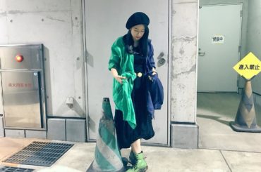 今日のファッションは、
シャツとシャツをくっつけっこ！
#vintage...