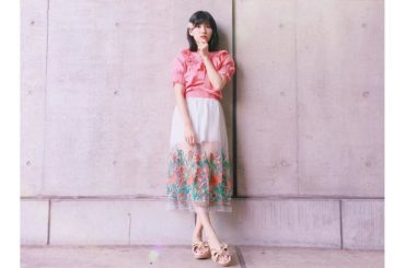 この日の私服のテーマは沖縄
tops:#merryjenny 
skirt:#ehyphenworldgallery 
sandal:#あしながおじさん #めぐ...