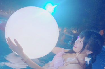 幻想的
#ナイトプール #東京プリンスホテル...