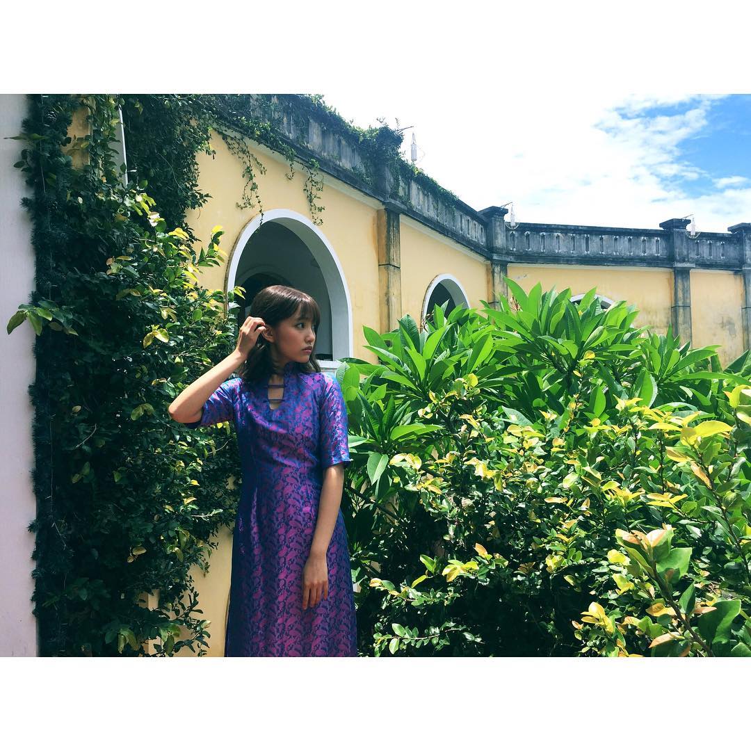 加藤玲奈 ベトナム アオザイ かとれな れなっち 加藤玲奈... Moe Zine