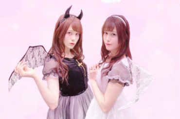 昨日と一昨日、握手会2日間ありがとうございました

ハロウィンシーズンなので、年甲斐もなく握手会でコスプレ笑
1日目は天使と悪魔を着たよ
皆さんどちら派ですかー...