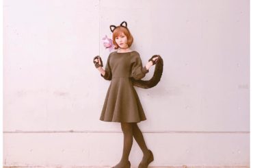 黒猫コーデは、
catear→ #claires
choker→ #WEGO
onepeace→ #openingceremony 
tail→ #claire...