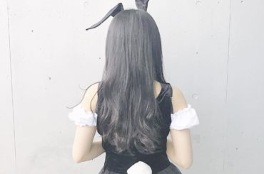 *
、、、？♡
#bunnygirl #halloween...