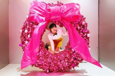 クリスマスイブイブのイブ〜笑
#vinylmuseum #リース #ピンク...