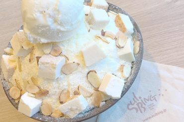 *
冬かき氷。さむうま。
#sulbing #チーズソルビン...