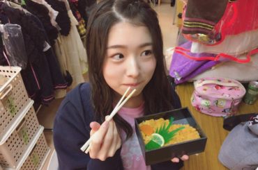 .
今日は公演前に
駅弁を食べてました
.
京王百貨店で始まった
駅弁大会で買ってきたの♪
.
狙ってたうに弁当！
うにがたんまり入ってて
happyでした
...