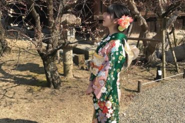 今日は京都にいました。
ぽかぽか暖かかったです #kyoto 
#京都やましろ #京都やましろ観光大使 #いろどり日記 #北野天満宮 #梅苑...