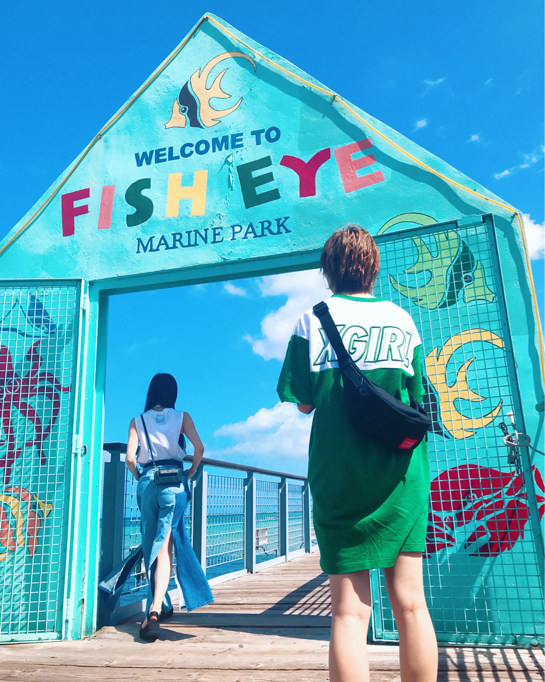 岡田奈々 Instaguam Fisheyemarinepark さやゆーり Moe Zine