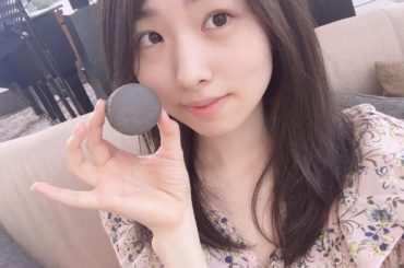 .
Black rice macaroon
初めて出会った黒いマカロン
.
昨日久々に“美味しいもの食べるぞ〜！”
って気持ちでカフェに入ったんです
そしたら...