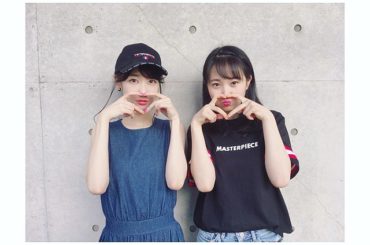 .
山田野絵が考えたハートのポーズ。笑
「インスタ映えします！！」と
なぜか自信満々笑
.
@noe.1007 
#NGT48 #ハート #하트...