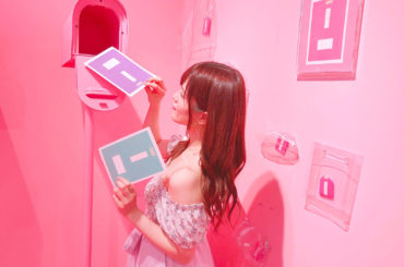 ピンクのポスト
#vinylmuseum...