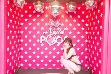 今年も行けました！ #cancamナイトプール 
ピンクで可愛かた〜
・
水着は @micco19971128 ちゃんプロデュースの！
私にしては珍しくブラック...