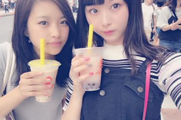 大好きなみおな。
そして最近はまってるタピオカ。
#pearllady...