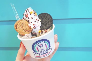 ＊
ずーっと食べたくて、たくさん並んで、
やっと食べられたアイスは絶品でした♡ ・
#rollicecreamfactory #rollicecreamfact...