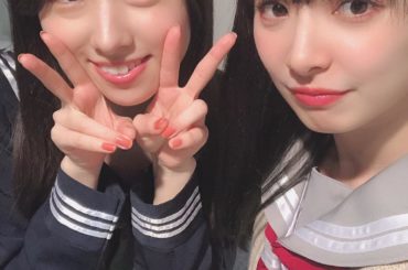 .
セーラー服、一緒に着ました
こういう時の同い年の心強さよ。
.
We wore a sailor-style school uniform togethe...