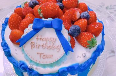 24歳のバースデーケーキは妹が選んでくれました
@muto_orin...