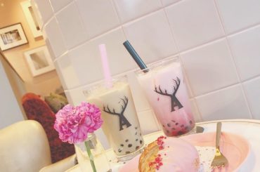 この前 @komiharu_official と行ったよ♡
.
#カフェ #タピオカ #alfredtearoom...