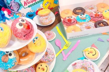 可愛すぎるセサミのドーナツ達
﻿
﻿
#クリスピークリームドーナツ #crispycreamdoughnut 
#エルモ #クッキーモンスター #キングバード ...