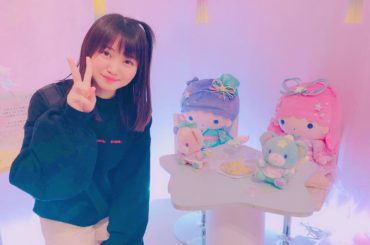 サンリオさんの展示会に招待して頂きました✩.*˚
わーい！(ﾉ≧∀≦)ﾉ

キティちゃんを意識してリンゴヘアしました！ インスタ映えな写真沢山撮ったのでまた載せ...