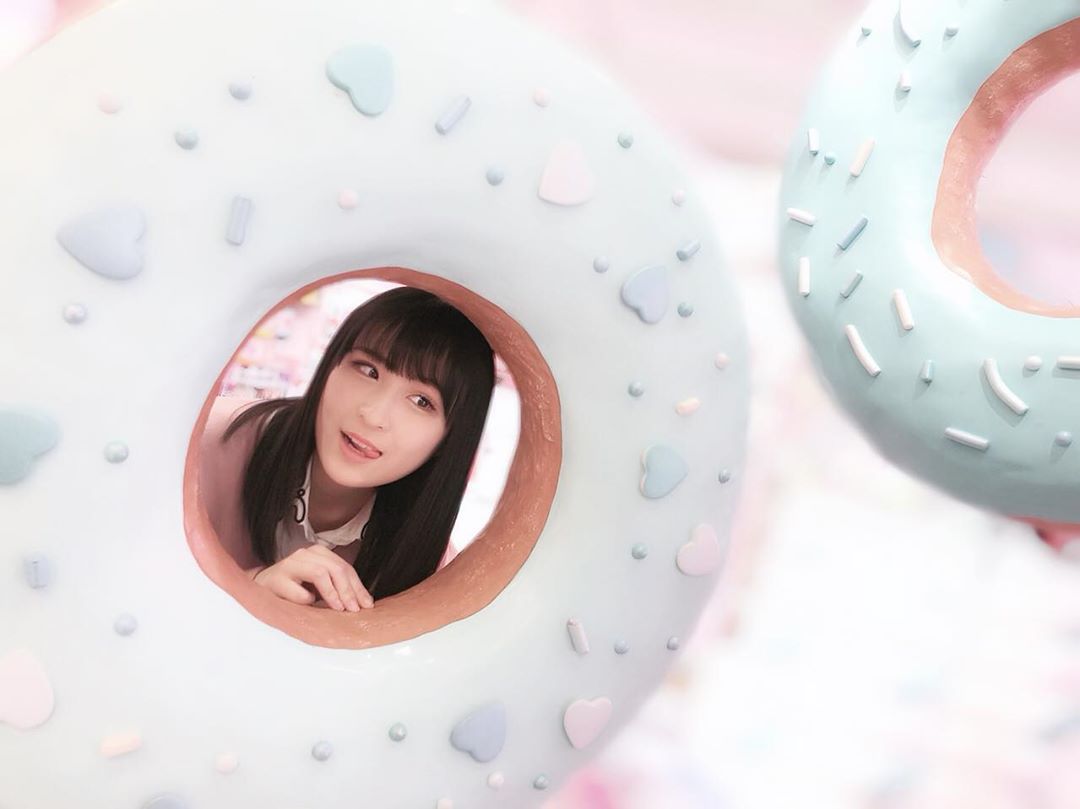 川本紗矢 ドーナツからこんにちは 渋谷 渋谷109 プリクラ モレルミニョン フォトスポット Moe Zine
