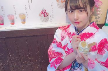 はちみつアイス﻿
﻿
＊＊＊＊＊＊＊＊＊＊﻿
﻿﻿
#箱根 #旅行 #着物 #はちみつ #icecream...