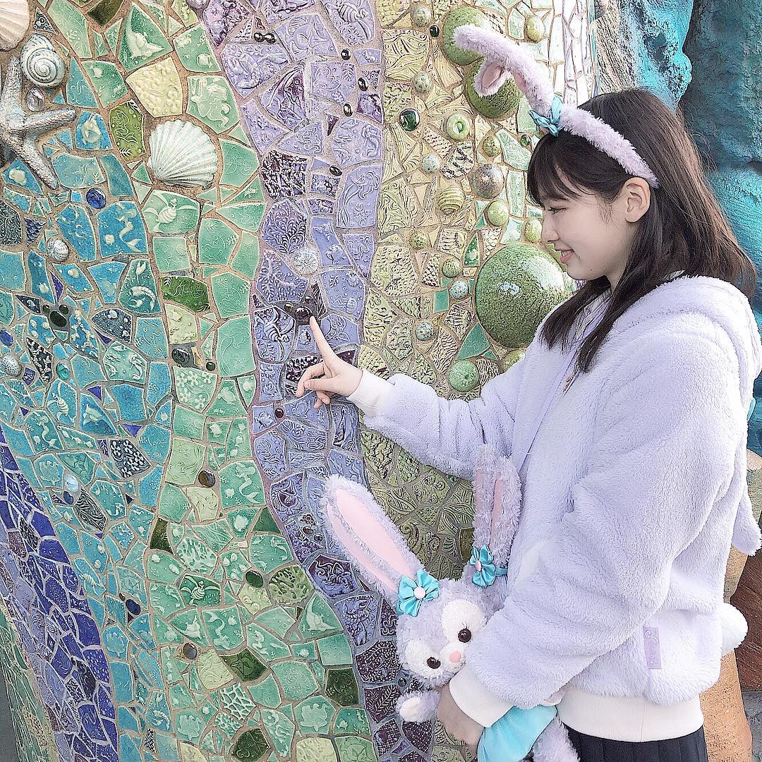 浅井七海 壁にひっそり ミッキーがいました ディズニーシー マーメイドラグーン ミッキー 見つけた Moe Zine