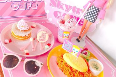 スカイツリー×Barbiecafé﻿
﻿
﻿
ピンクオムライス﻿
しあわせカラフルパンケーキ﻿
スイートいちごみるく﻿
﻿
食べたかったのを全部食べたよ﻿
﻿
...