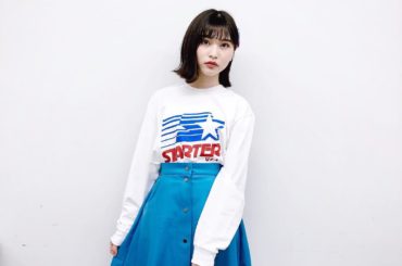 スポーティ。
*
*
たまにはボーイッシュな服も
着てみたいなぁと思って。
好評で嬉しかったな
*
*
long T-shirt→ #rosebud #star...