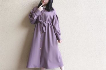 くすみパープルのワンピース
.
#akb48 #握手会 #個別握手会 #西日本総合展示場 #私服 #ワンピース #アルシーヴ #archives #earthm...